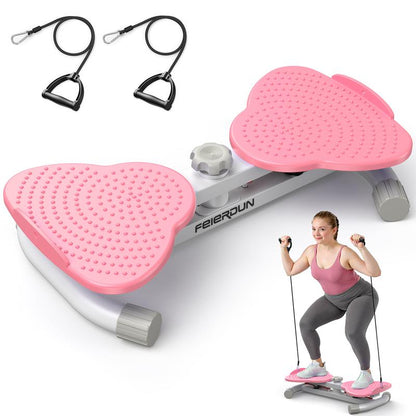 【Fathersdaygift】Feierdun Waist Twister Machine – Silent & Non-Slip Ab Board for Core Strength, Slim Waist & Toned Abs – Home Gym Aerobic Exercise Equipment for Women, Supports 350 Lbs