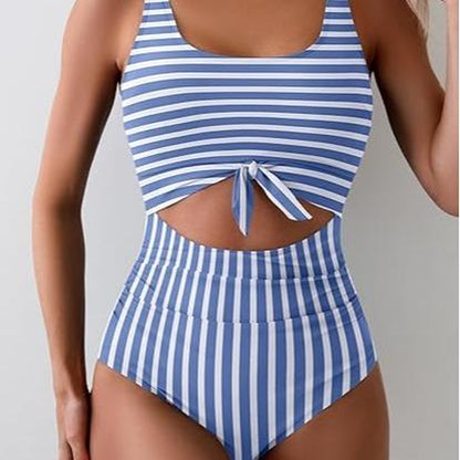 Eomenie Women'S One Piece Swimsuit Tummy Control Slimming Bathing Suit Cutout Tie Knot Swimwear Outdoorfun