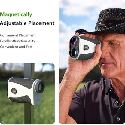 Golf Rangefinder, 1 Count 1200 Yard Golf Laser Rangefinder, 7X Magnification Golf Distance Rangefinder with Magnetic Holder, Perfect for Golf Enthusiast, Golf Accessories, Travel Essentials